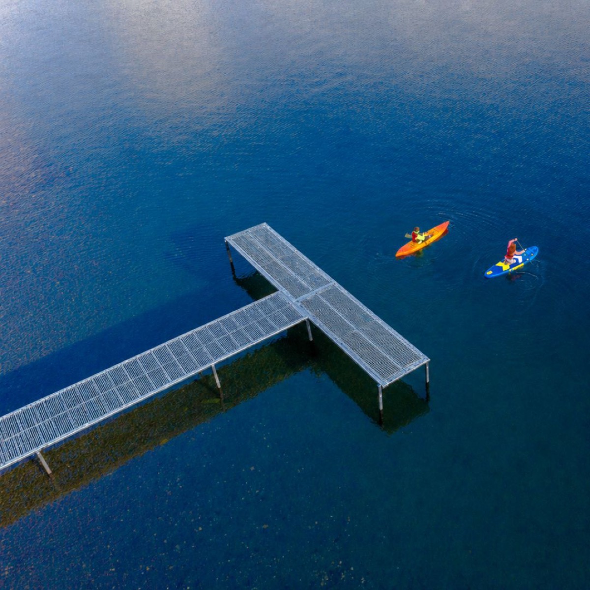 Muelle de Vista Rupanco en el Lago Rupanco